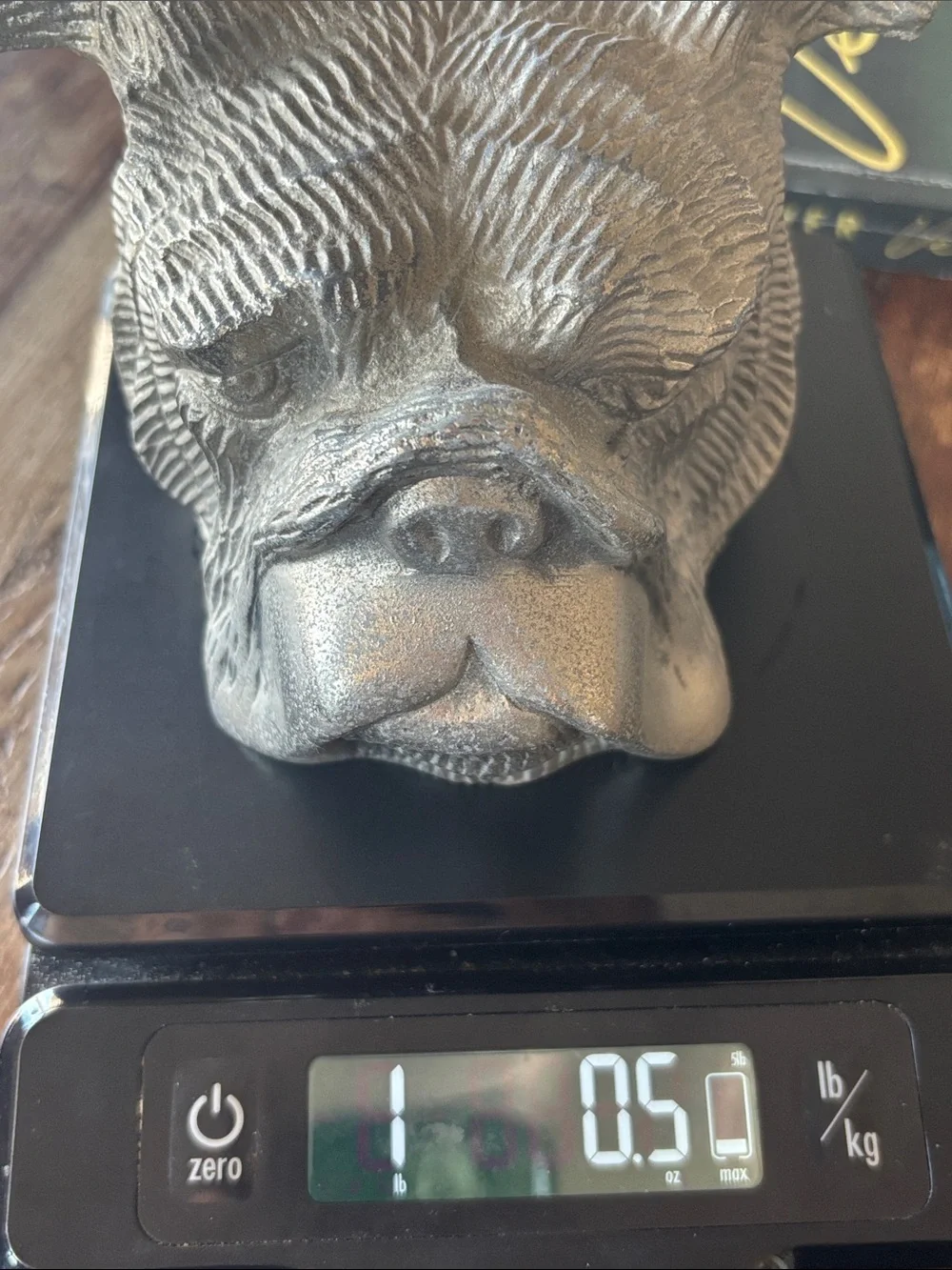 Z Gallerie Silver Bulldog Bookends